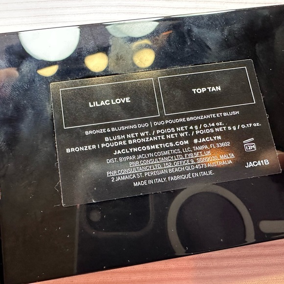 JACLYN Cosmetics Bronze & Blushing Duo LILAC LOVE / TOP TAN - Picture 14 of 15